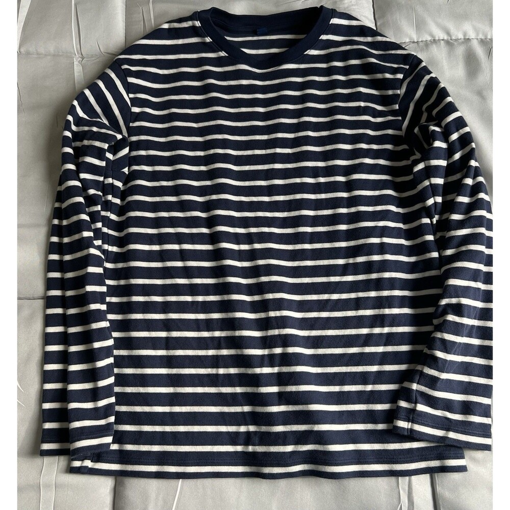 UNIQLO  Kids Boys Striped Blue Shirt M